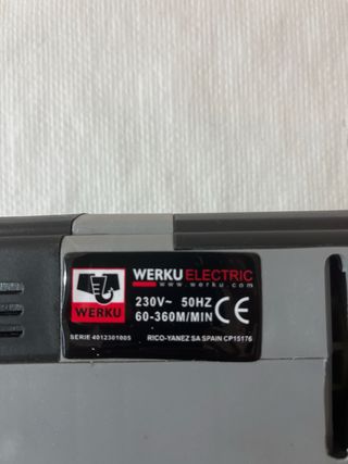 Lijadora de banda Werku 900W WK401230