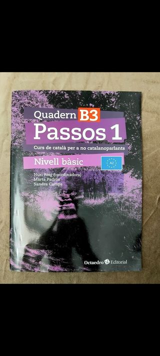 Passos 1. Quadern B 3: Curs de català per a no ...