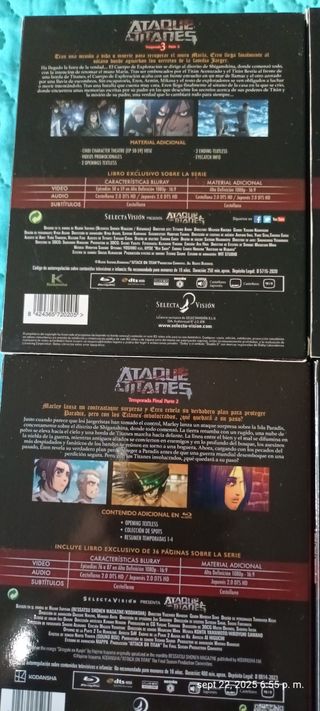Ataque a los Titanes Blu-ray Completa