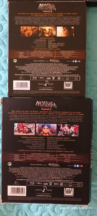 Ataque a los Titanes Blu-ray Completa