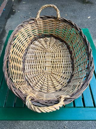 Cesti in Vimini Vintage – Lotto 4 Pezzi
