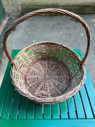 Cesti in Vimini Vintage – Lotto 4 Pezzi