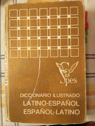 Diccionario ilustrado latino español spes