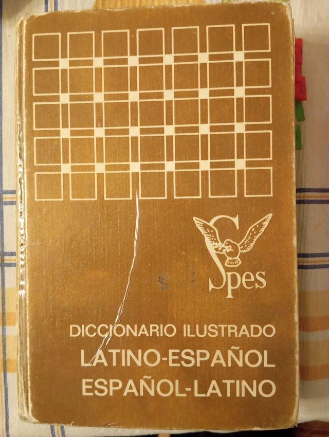 Diccionario ilustrado latino español spes