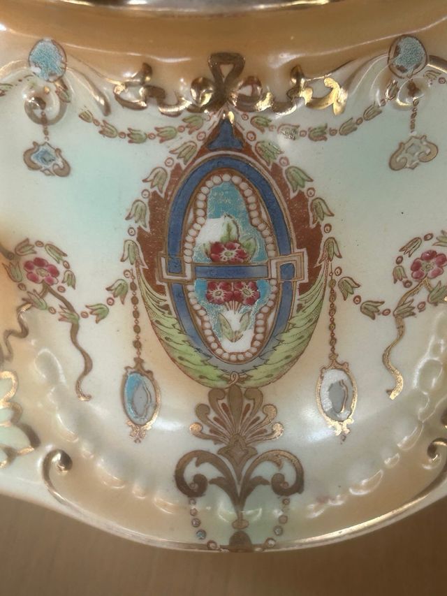 Teiera Inglese Decorata Adams Pottery