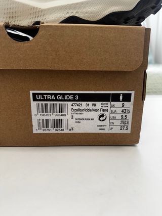 Salomon Ultra Glide 3 – talla 43 1/3 – trail runni