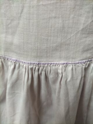 Camisón o vestido lencero antiguo año 1900