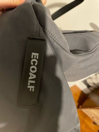 Bolsa Ecoalf Gris No hay Planeta B