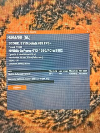 PC Gaming i7 9700K GTX 1070 Negro/Rojo