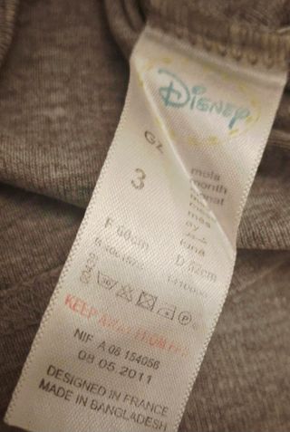 Maglietta Disney Topolino 3-6 mesi