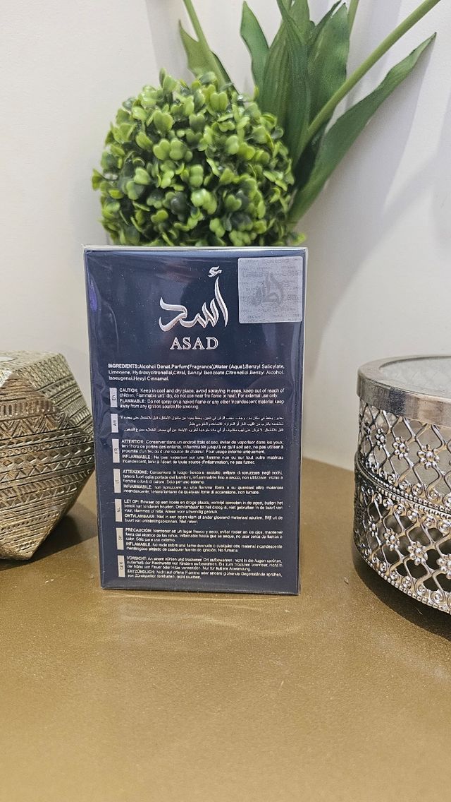 Perfume Asad Lattafa 100ml original
