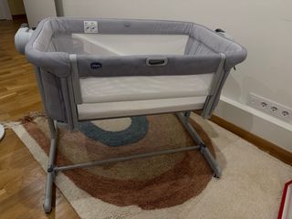 Cuna Chicco Next2Me Magic Evo Gris