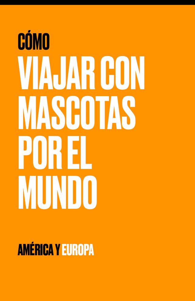 Ebook Guia viajes internacionales con mascotas