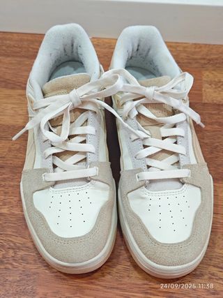 Zapatillas Puma Talla 42 Beige/Blanco