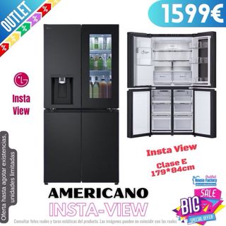 Americano LG negro 4 puertas GMG860EPBE 