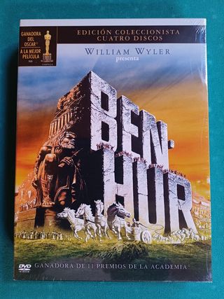 BEN-HUR. PRECINTADO. EDICIÓN COLECCIONISTA 4 DVD.