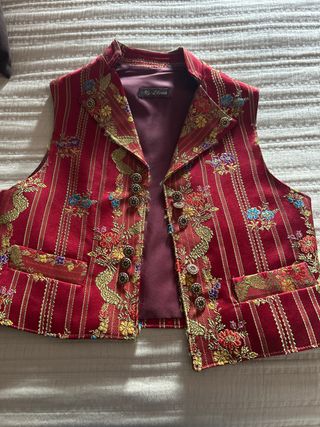 Chaleco fallero Llorca talla 10 años
