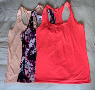 Lote 3 Camisetas Deportivas Tirantes H&M Talla S.
