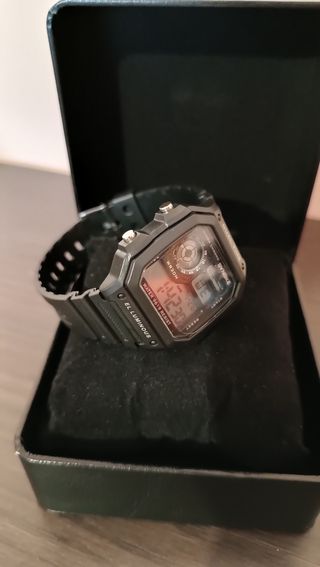 Reloj Digital Deportivo Negro 