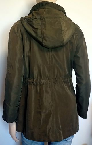 Parka Antea Mujer Talla 40 Verde