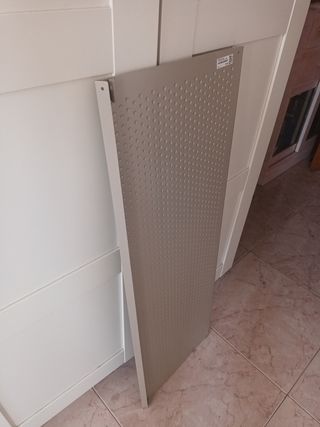 Scarpiere metalliche grigie