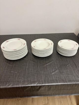 Jarra Santa Clara porcelana floral