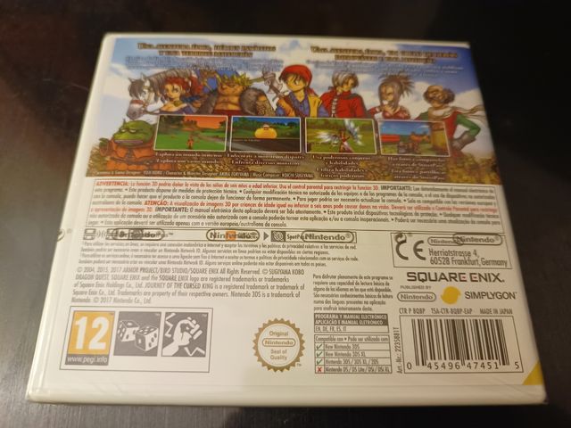 Dragon Quest VIII 3DS Precintado PAL-ESP