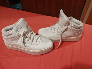 Zapatillas Puma Mujer Blancas