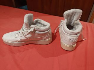 Zapatillas Puma Mujer Blancas
