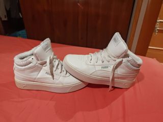 Zapatillas Puma Mujer Blancas