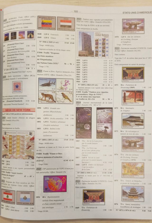 Catálogo Mundial Sellos 2024