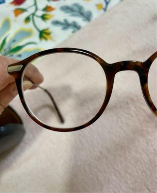 Gafas de pasta marrones