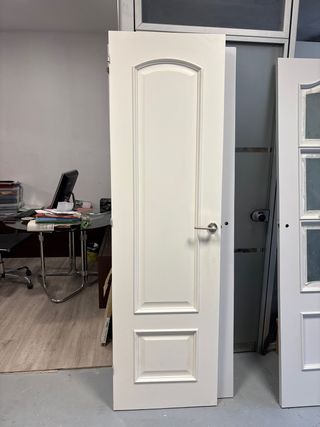 Puerta cocina blanca 205x60