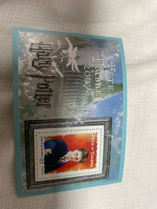 Sellos Tintin y Harry Potter Fête du Timbre