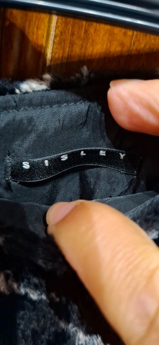 Gonna in pelliccia fantasia zebrata