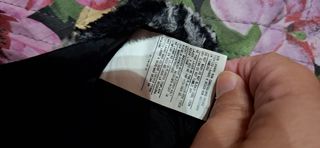 Gonna in pelliccia fantasia zebrata