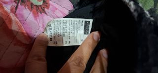 Gonna in pelliccia fantasia zebrata