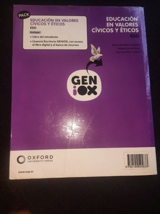Educación en Valores Cívicos y Éticos ESO. Libr...