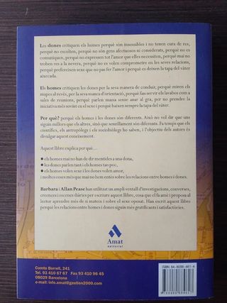 PER QUE ELS HOMES NO ESCOLTEN I LES DONES NO...
