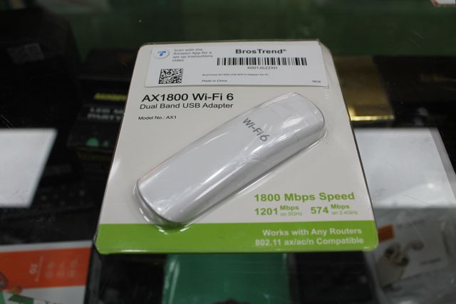 Adaptador USB Wi-Fi 6 AX1800 Dual Band