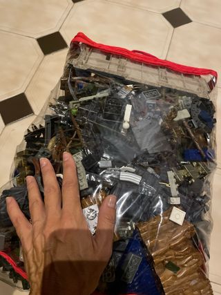 piezas castillos tipo lego. piezas megabloc