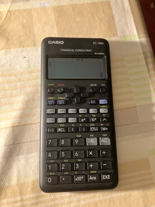 Calculadora Financiera Casio FC 100v