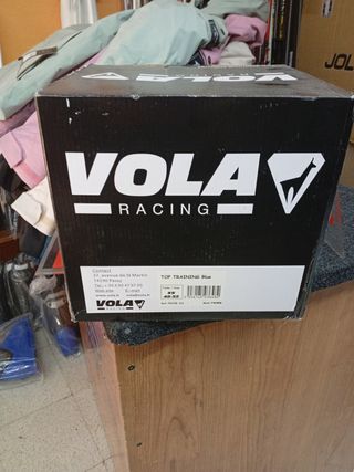 Casco de esquí VOLA Racing Azul Talla XS