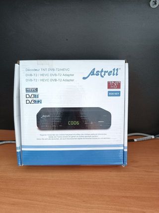 Sintonizador TDT T2 USB reproductor y grabador 