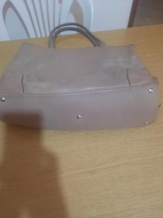Borsa Coccinelle Beige/Rosa Pelle
