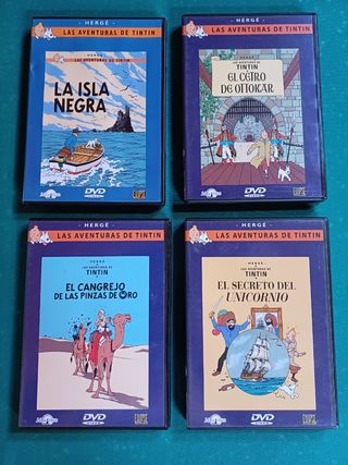 COLECCIÓN COMPLETA DE LAS AVENTURAS DE TINTIN. DVD