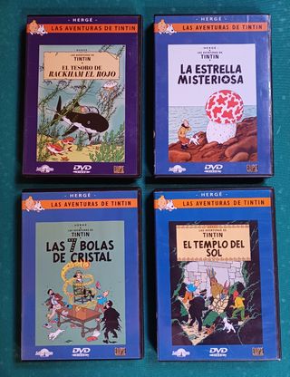 COLECCIÓN COMPLETA DE LAS AVENTURAS DE TINTIN. DVD