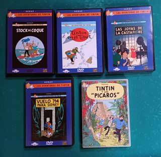 COLECCIÓN COMPLETA DE LAS AVENTURAS DE TINTIN. DVD