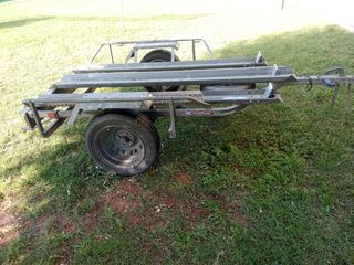 Remolque 3 motos Comanche con papeles