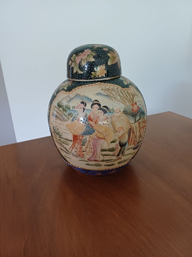 Vaso porcellana orientale Satsuma